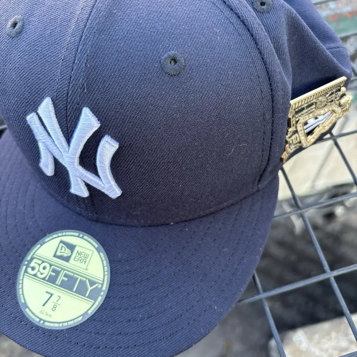 New Era 뉴에라 Hip Hop 50th 네이비 스냅백